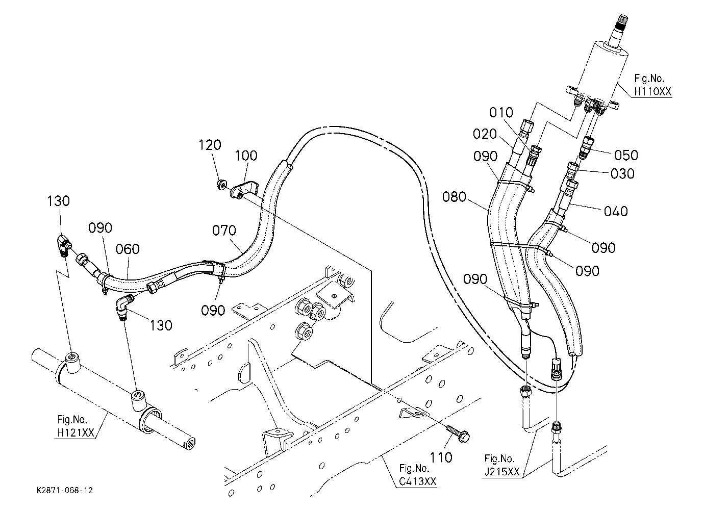 Hydraulic Oil Line (Steering 1)