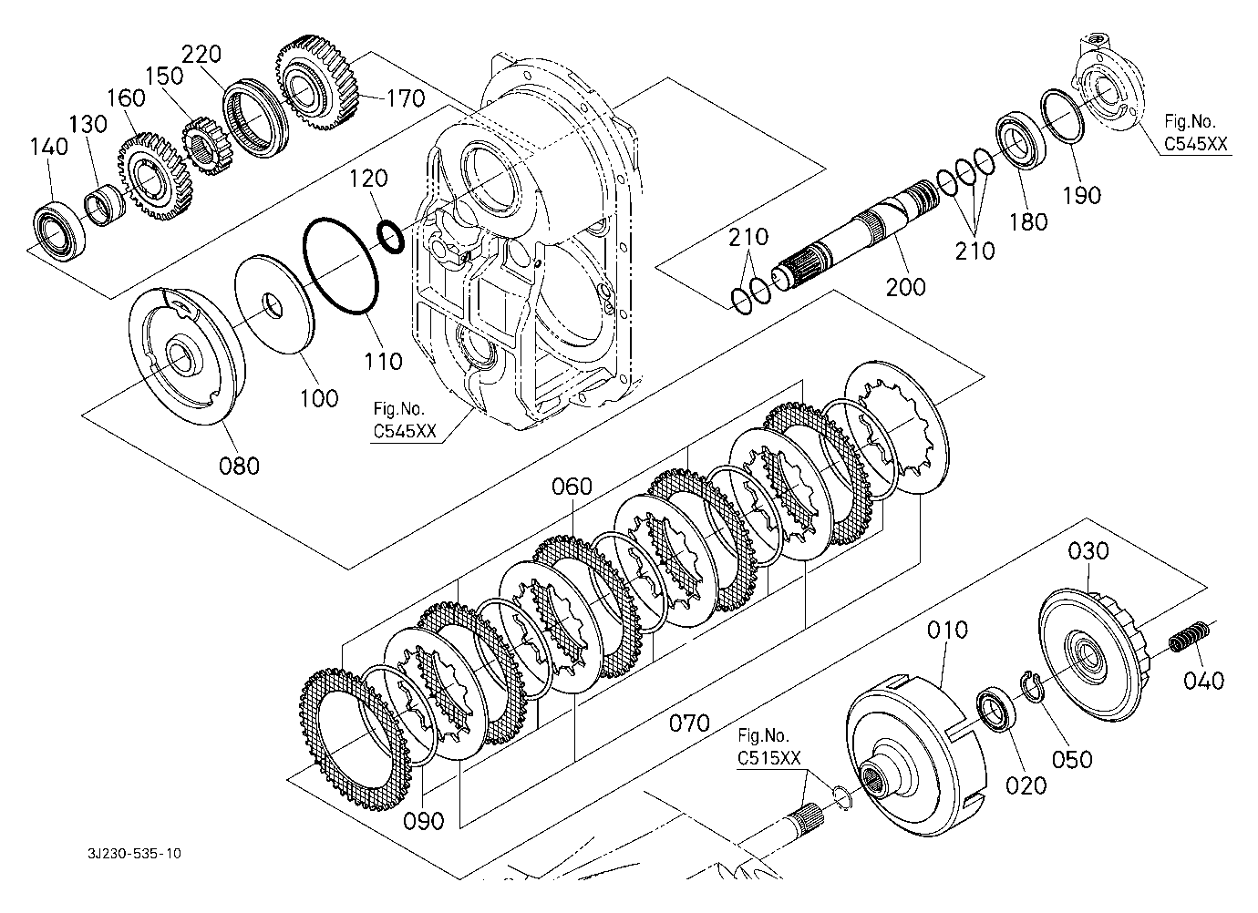 Pto Shaft Housing Inner (Clutch) [Transaxle Compon