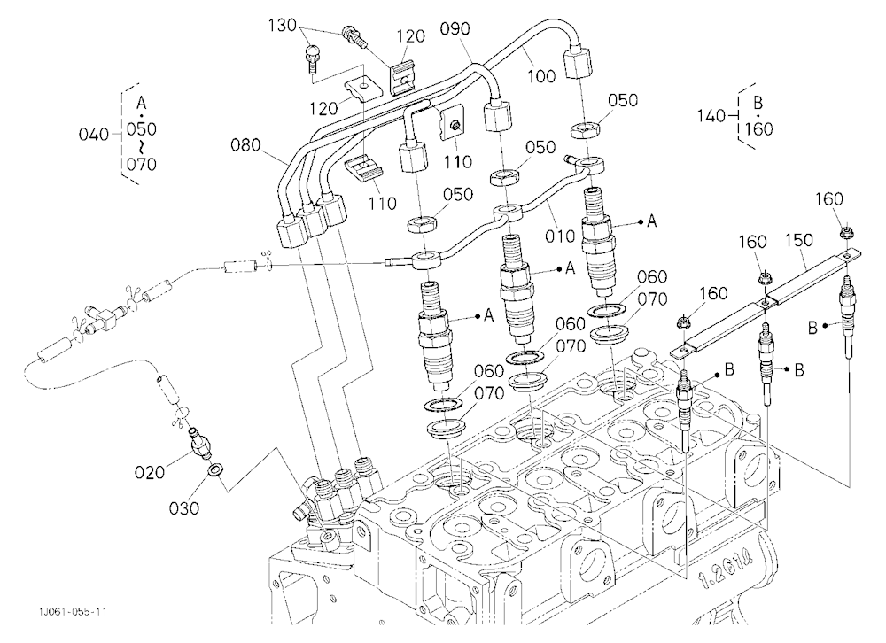 Nozzle Holder And Glow Plug