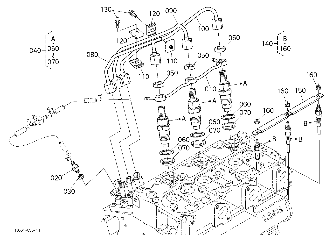 Nozzle Holder And Glow Plug
