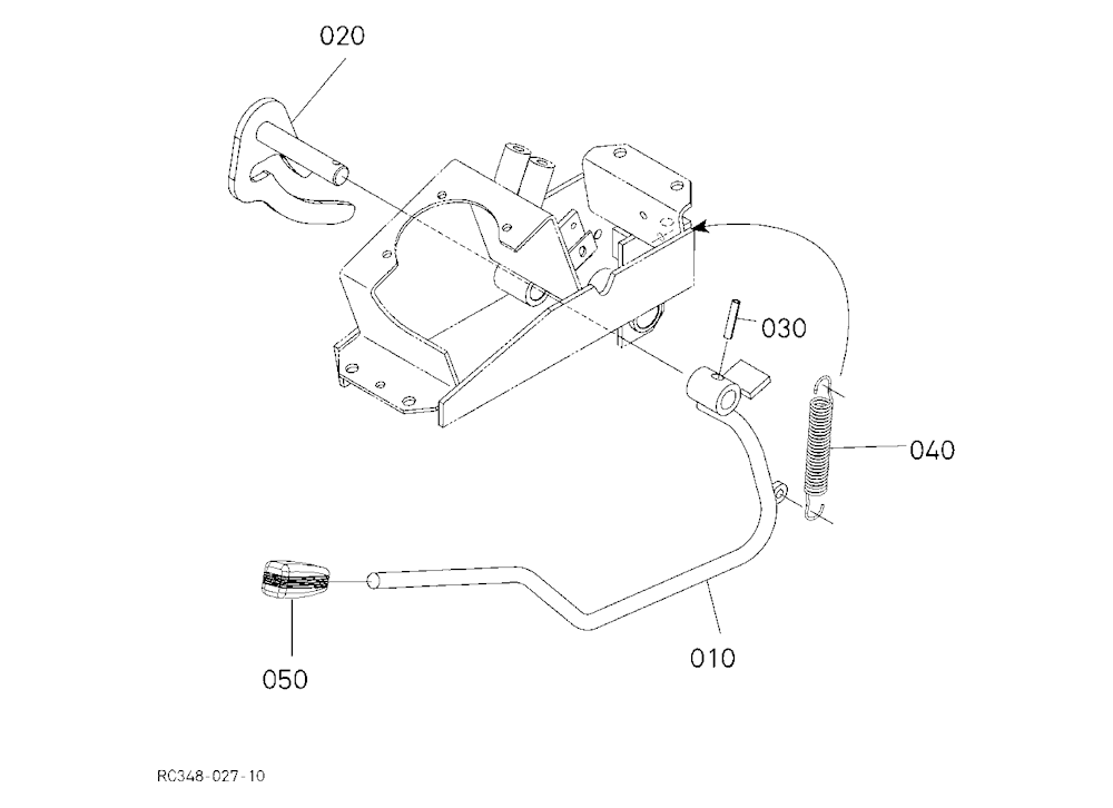 Control Lever(Safety Lock Lever)