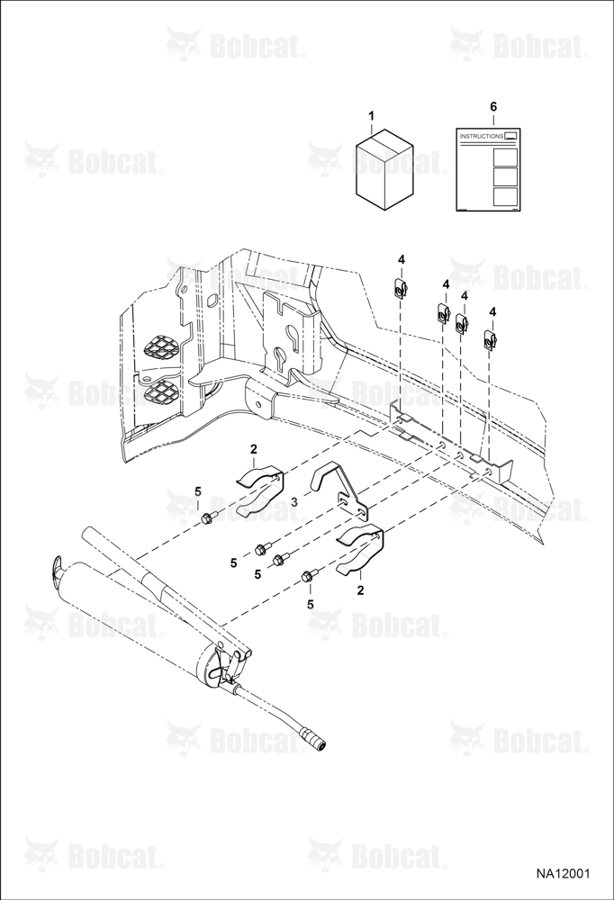 Grease Gun Mount Kit