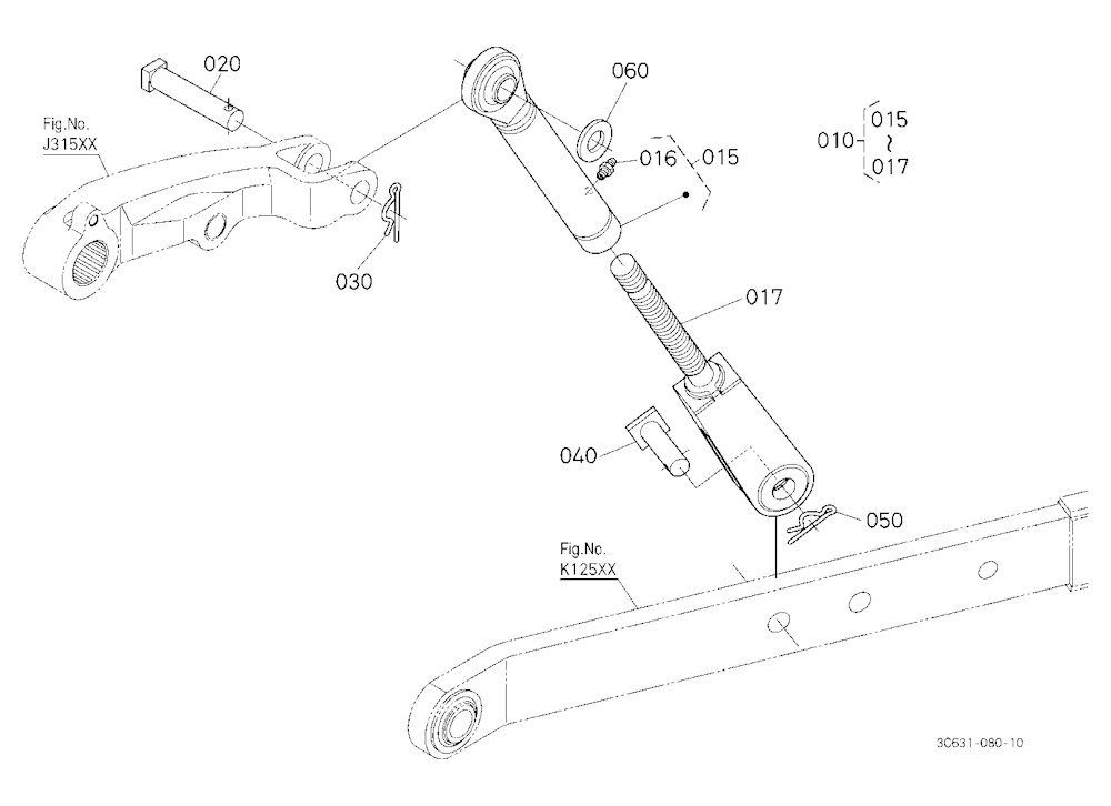 Lift Rod Lh