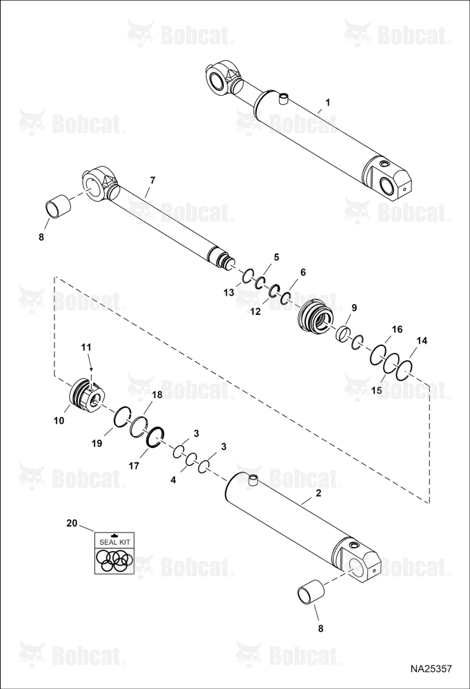 Boom Cylinder (Articulating Boom)