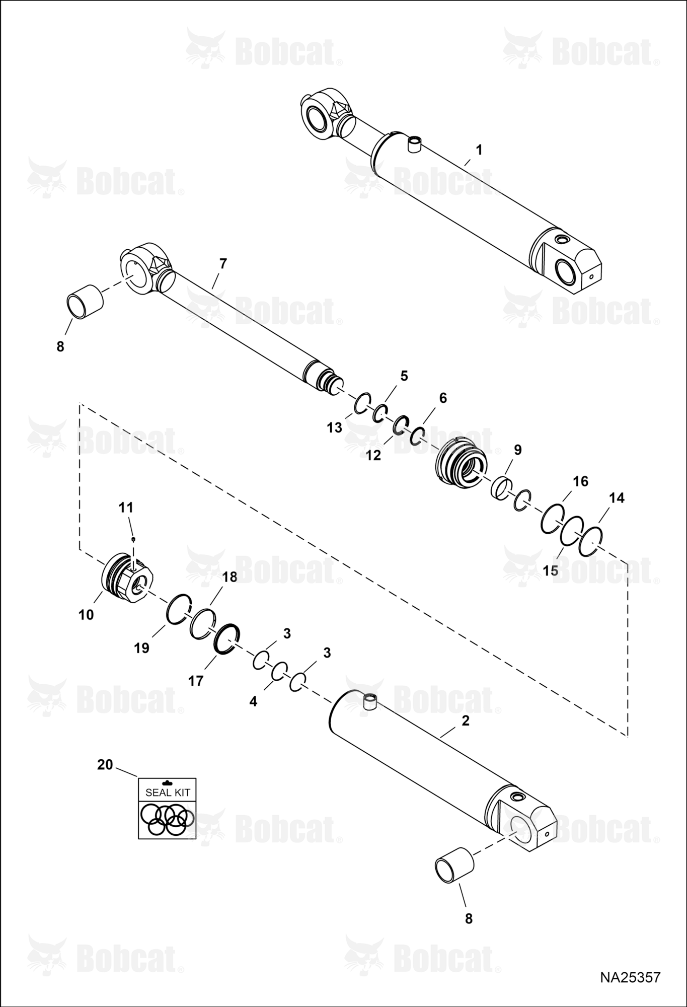 Boom Cylinder (Articulating Boom)