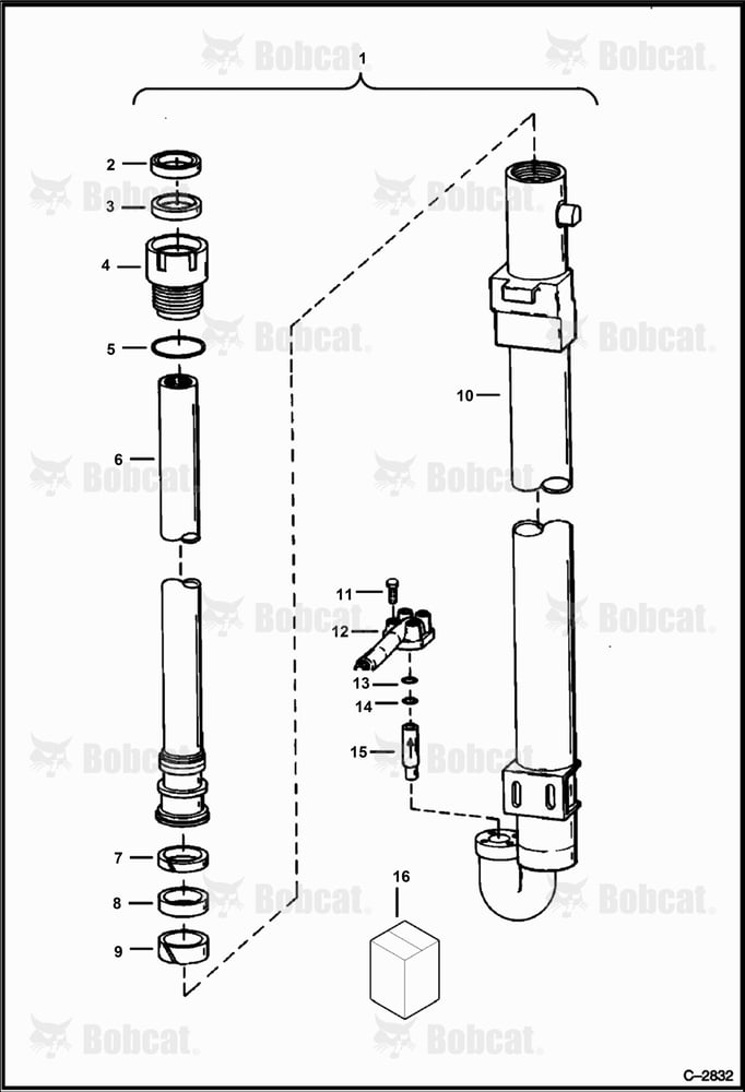 Mast Cylinder