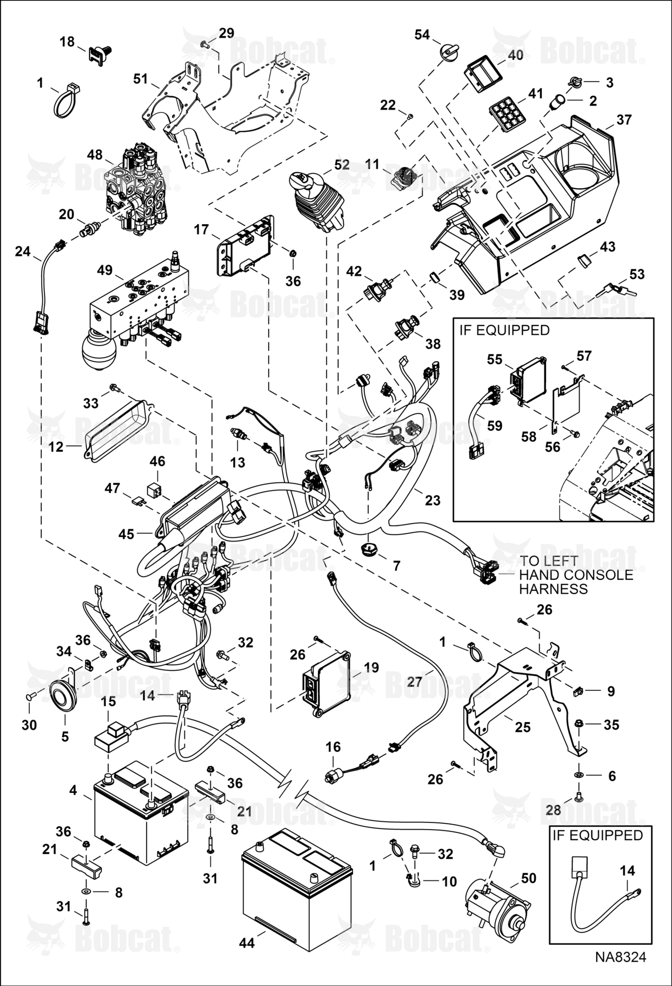 Controls Electrical (RH Console)