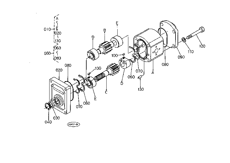 Hydraulic Pump [Component Parts]
