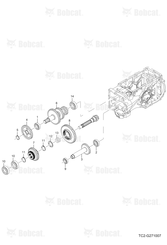 Range Shift Shaft Group