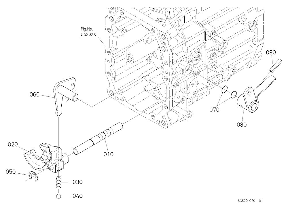 Pto Shift Fork