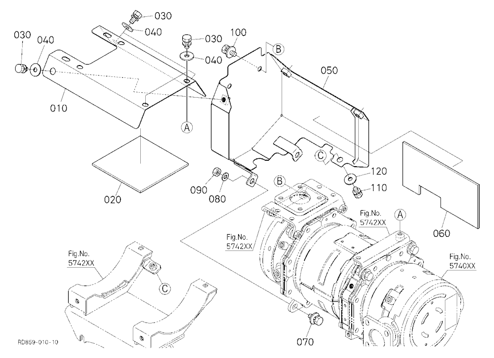 Diesel Particulate Filter Muffler Cover