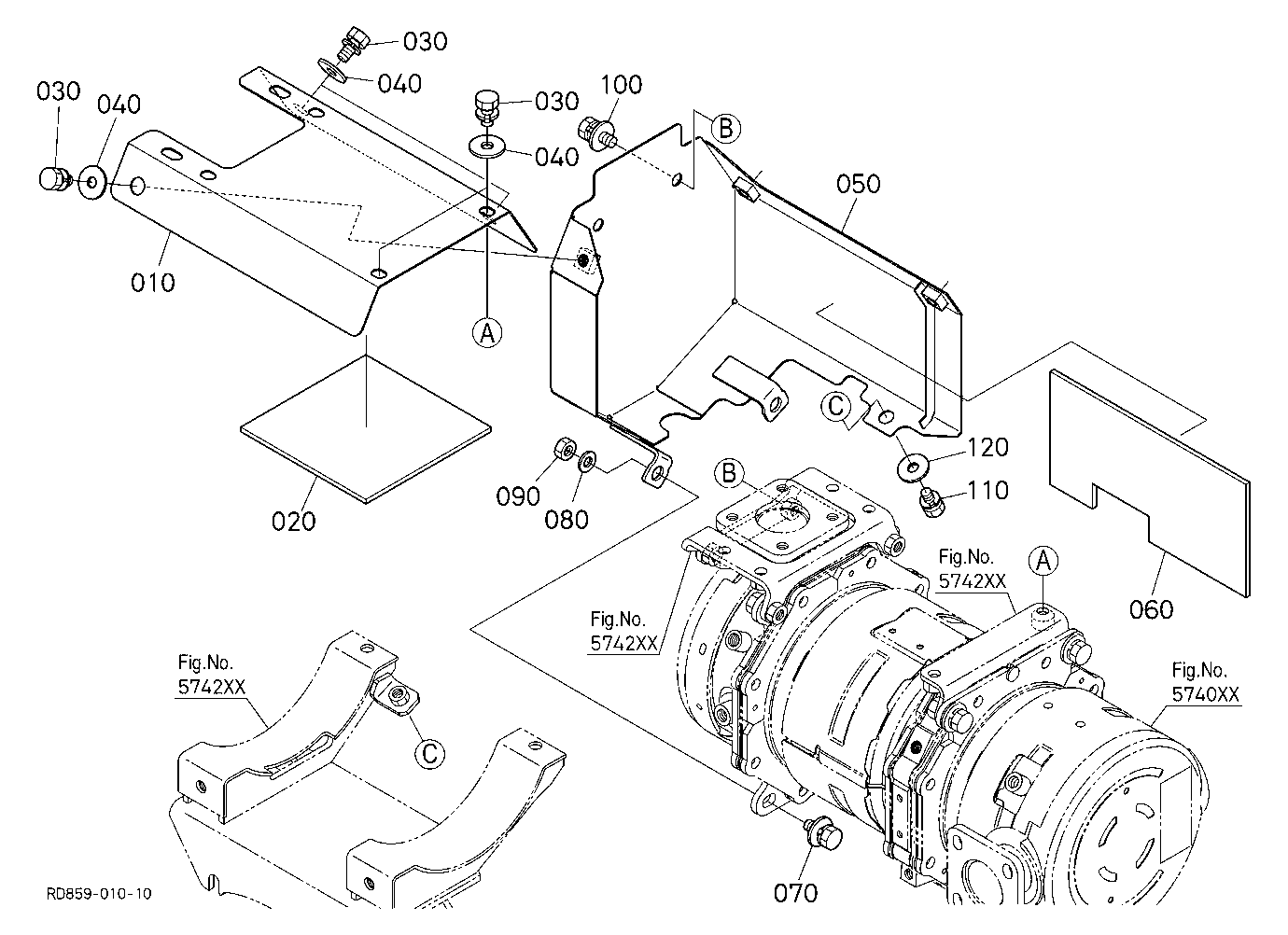 Diesel Particulate Filter Muffler Cover