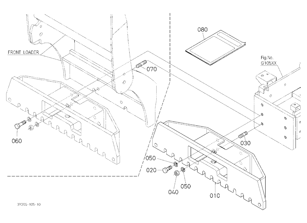 Front Bumper Kit (W/G No.M9126) [Option]