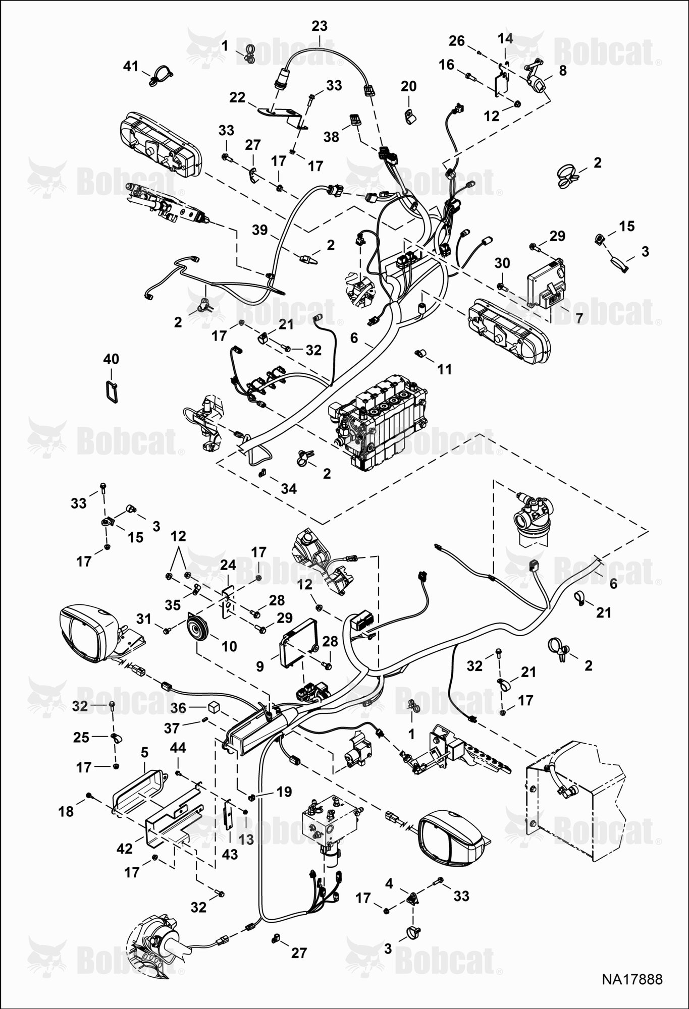 Frame Electrical Circuitry (Harness)