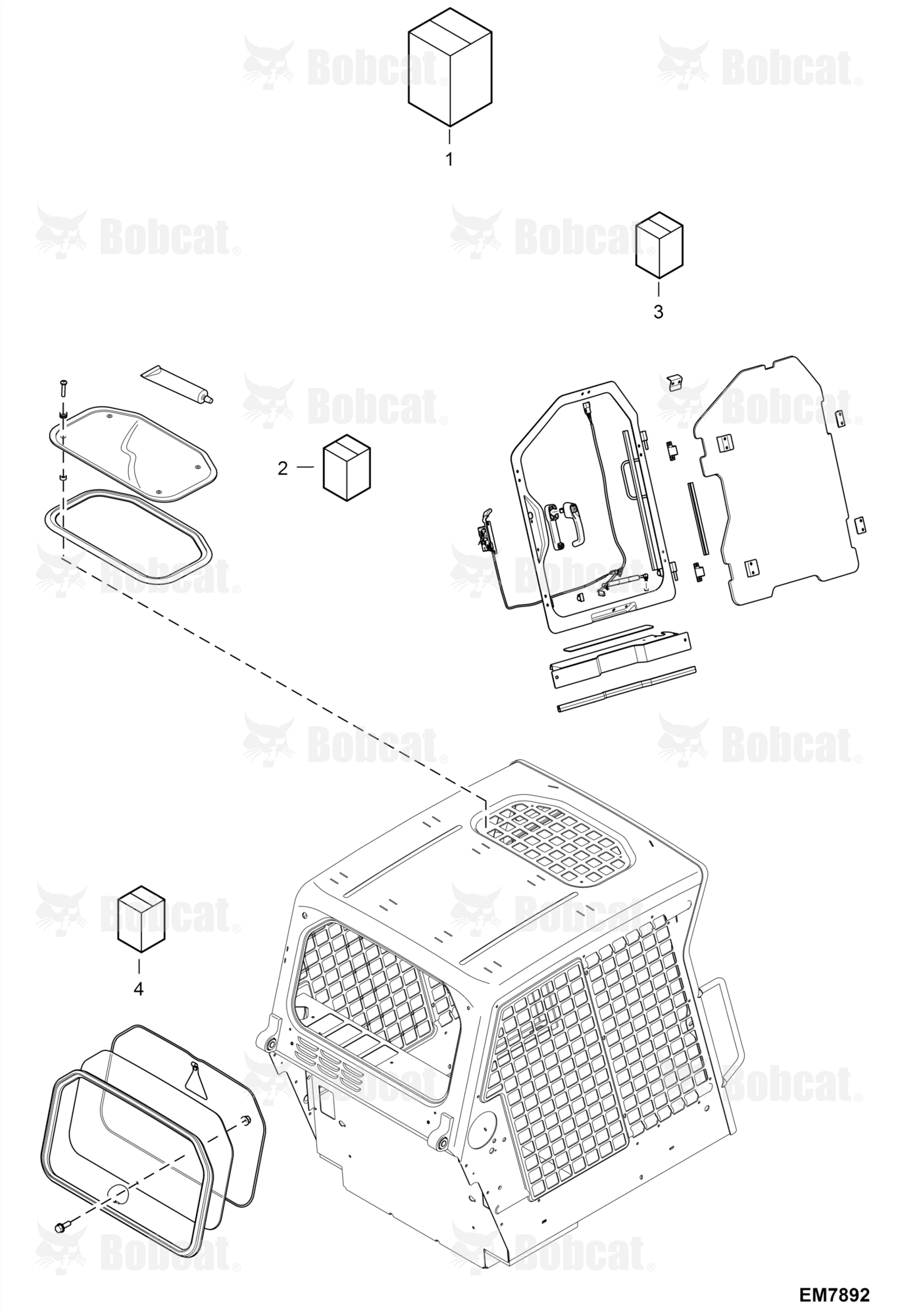 CAB Enclosure Kit (Cab Enclosure) (Special Applications)