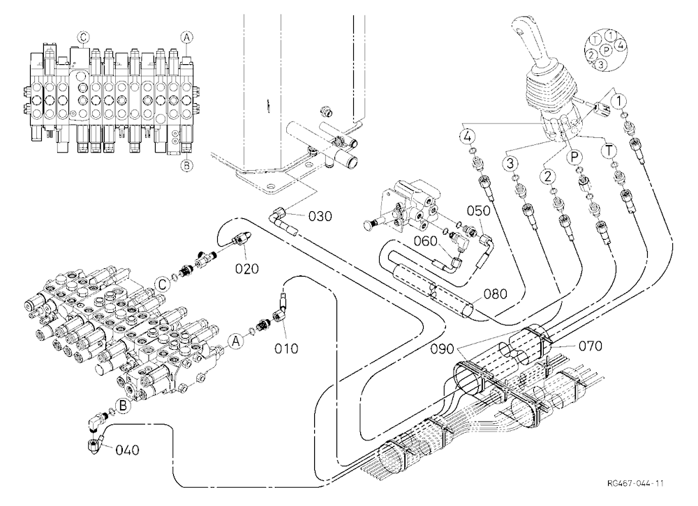 Oil Piping (Control Right)