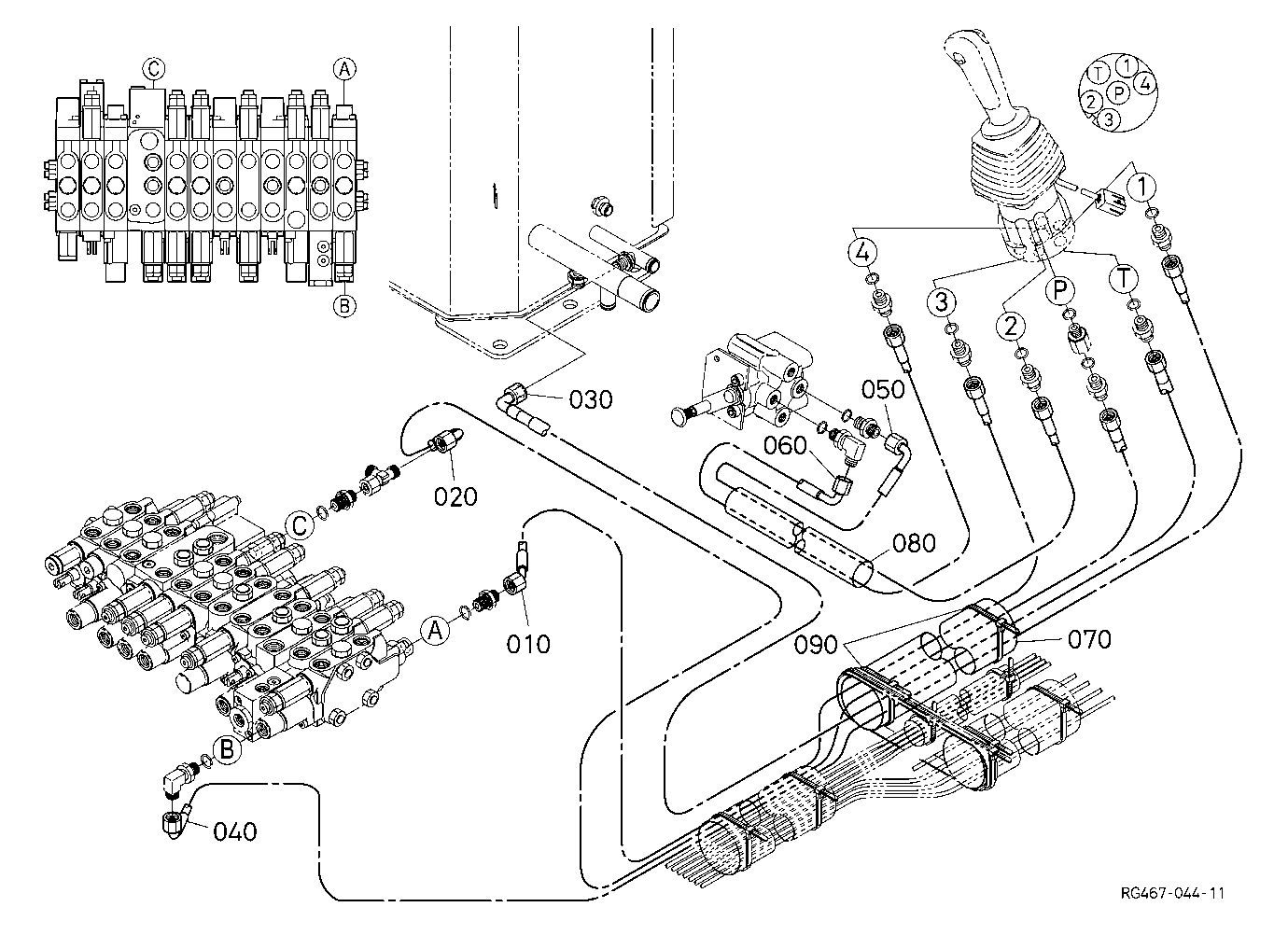 Oil Piping (Control Right)