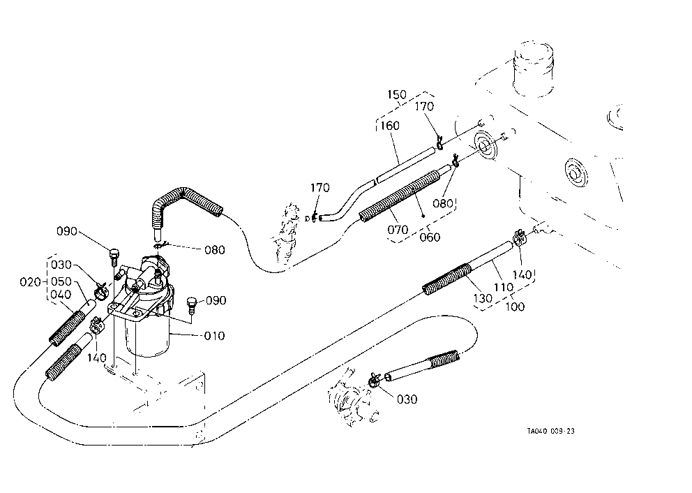 Fuel Pipe And Fuel Filter