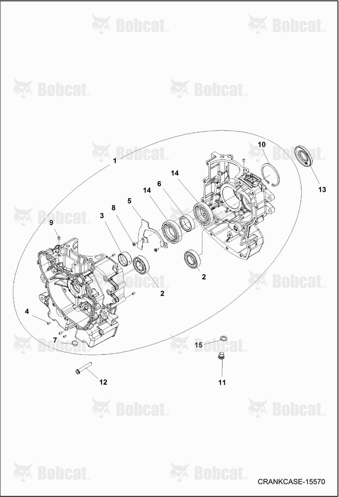 ENGINE, Crankcase