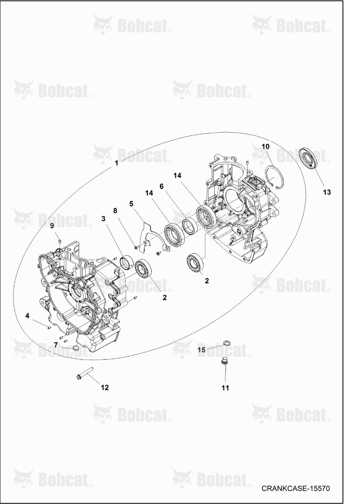 ENGINE, Crankcase