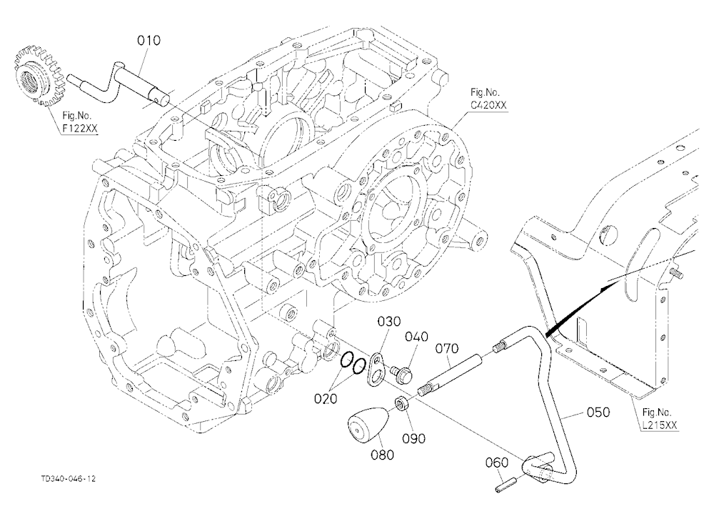 Front Wheel Drive Lever
