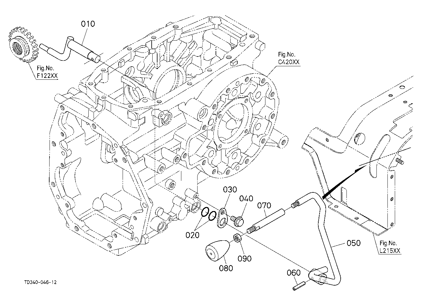 Front Wheel Drive Lever