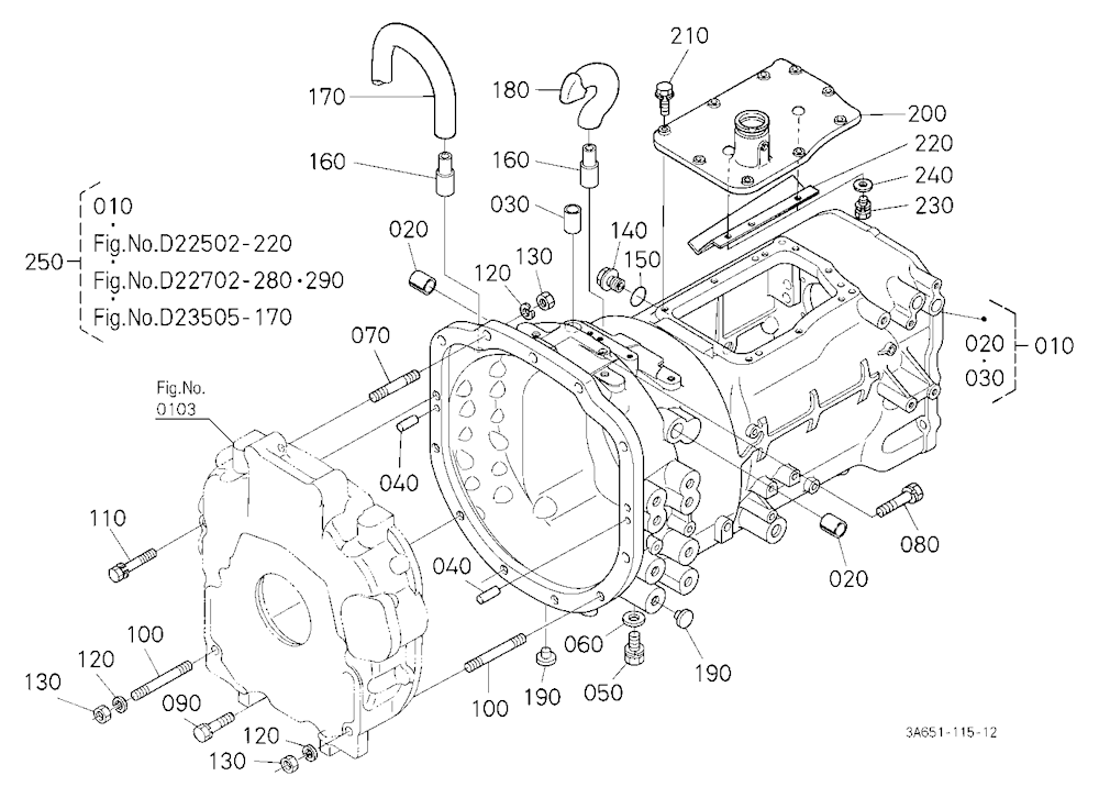 Clutch Housing [Rops Type] [New Type]