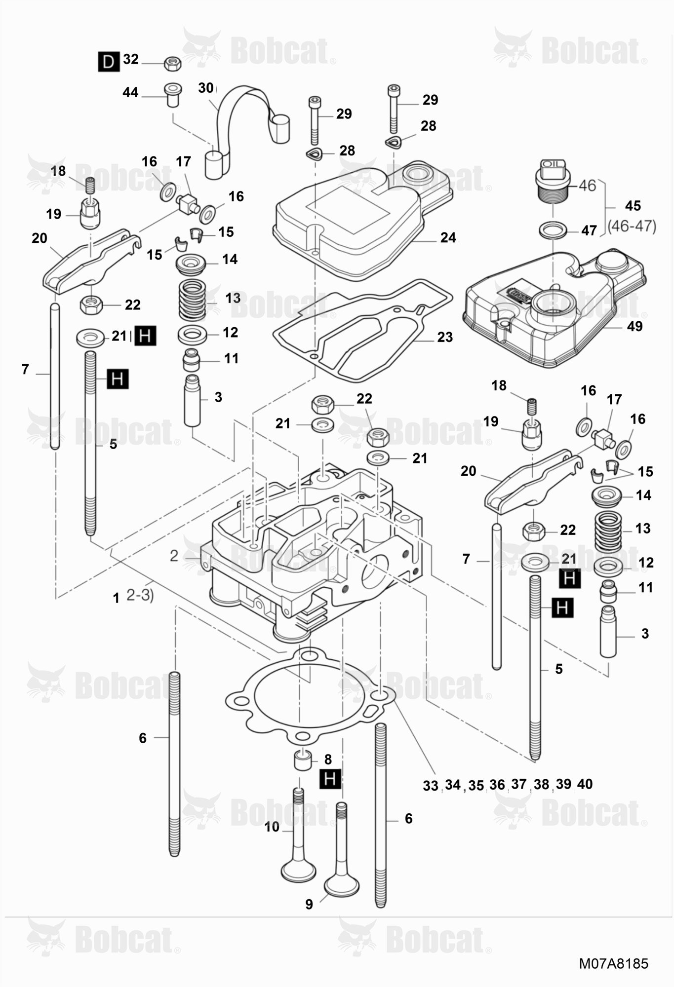 Cylinder Head (1B20, 1B20R, 1B27)