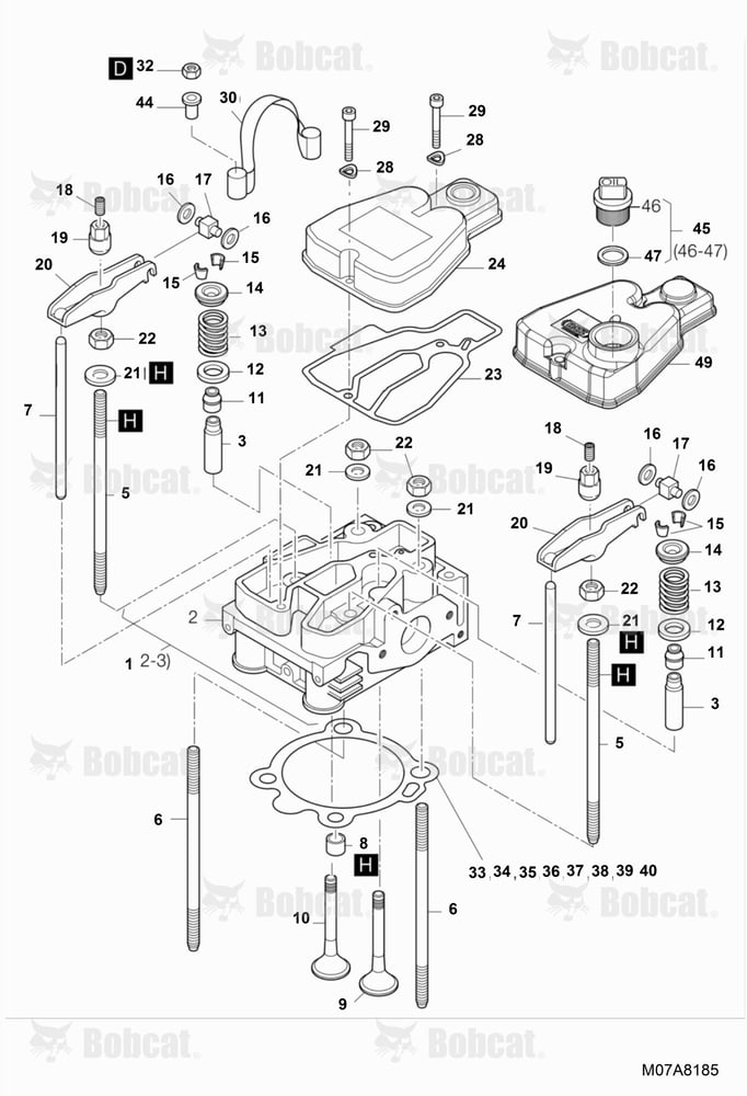 Cylinder Head (1B20, 1B20R, 1B27)