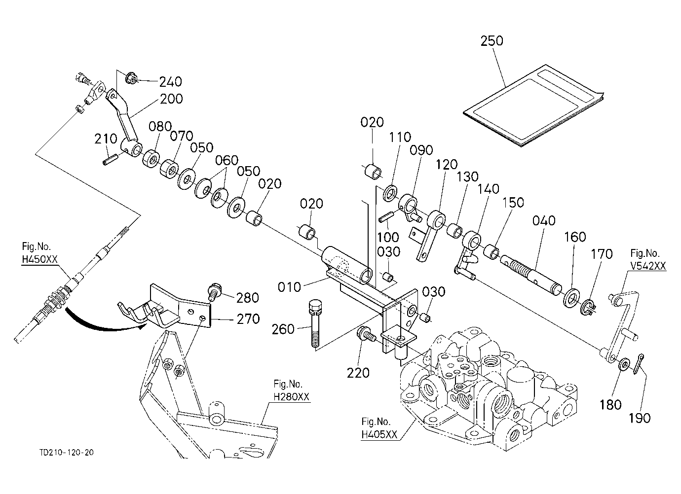 Position Control Lever (With Draft)(W/G No.L8376)