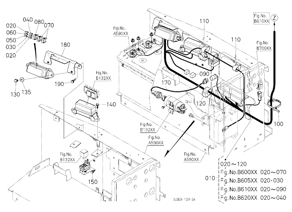 Electrical Wiring (Engine) (Fuse/Battery)
