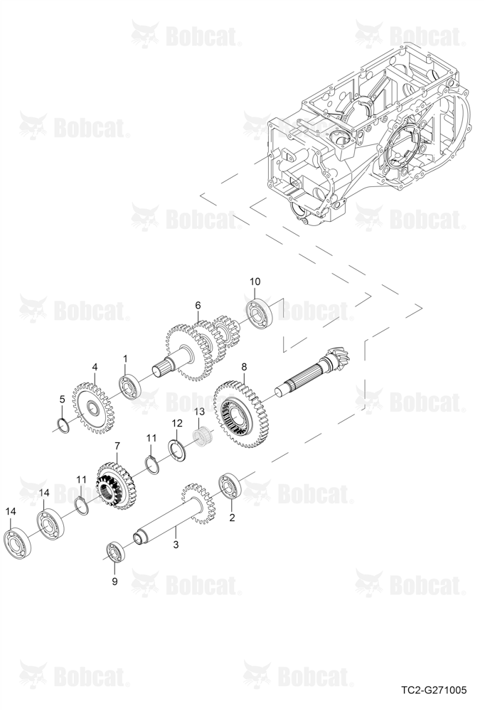 Range Shift Shaft Group