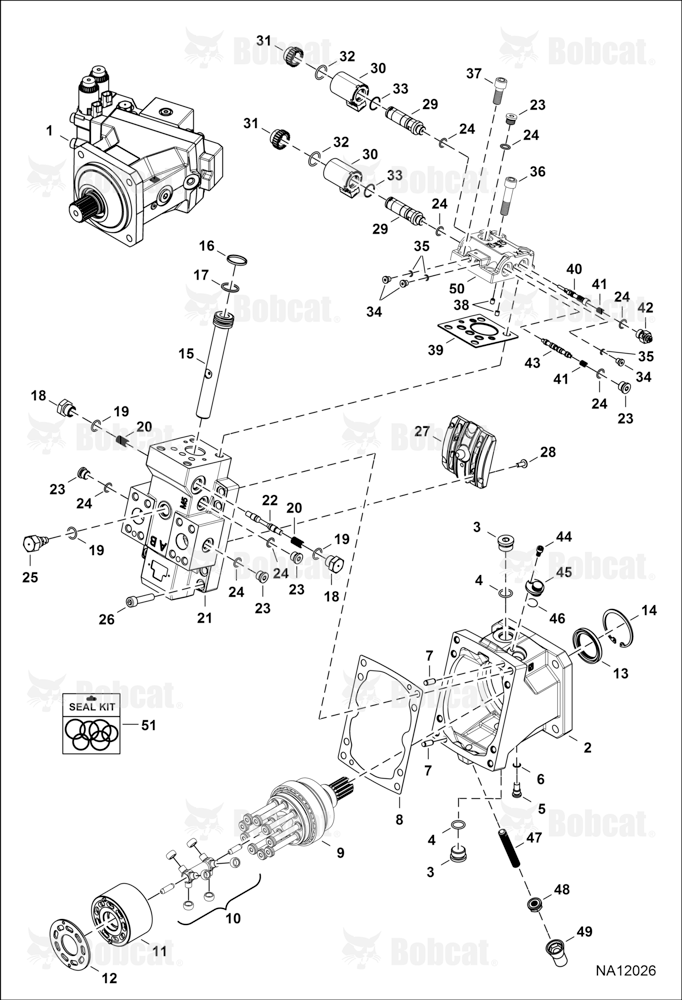 Hydrostatic Motor (Models 83045098 & 83045099)