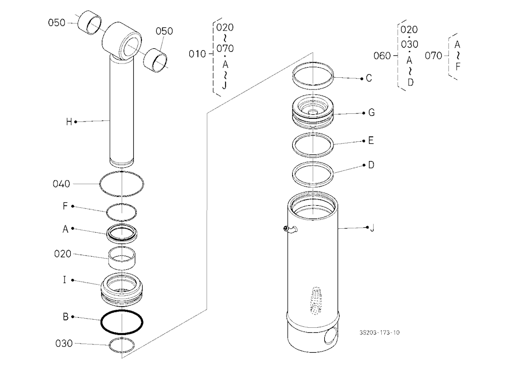 Assist Cylinder [Component Parts] (W/G No.M9122) [