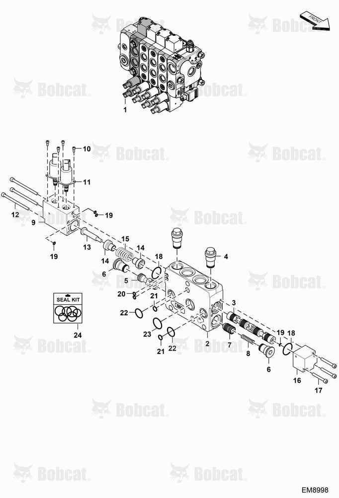 Control Valve (Auxiliary Section)