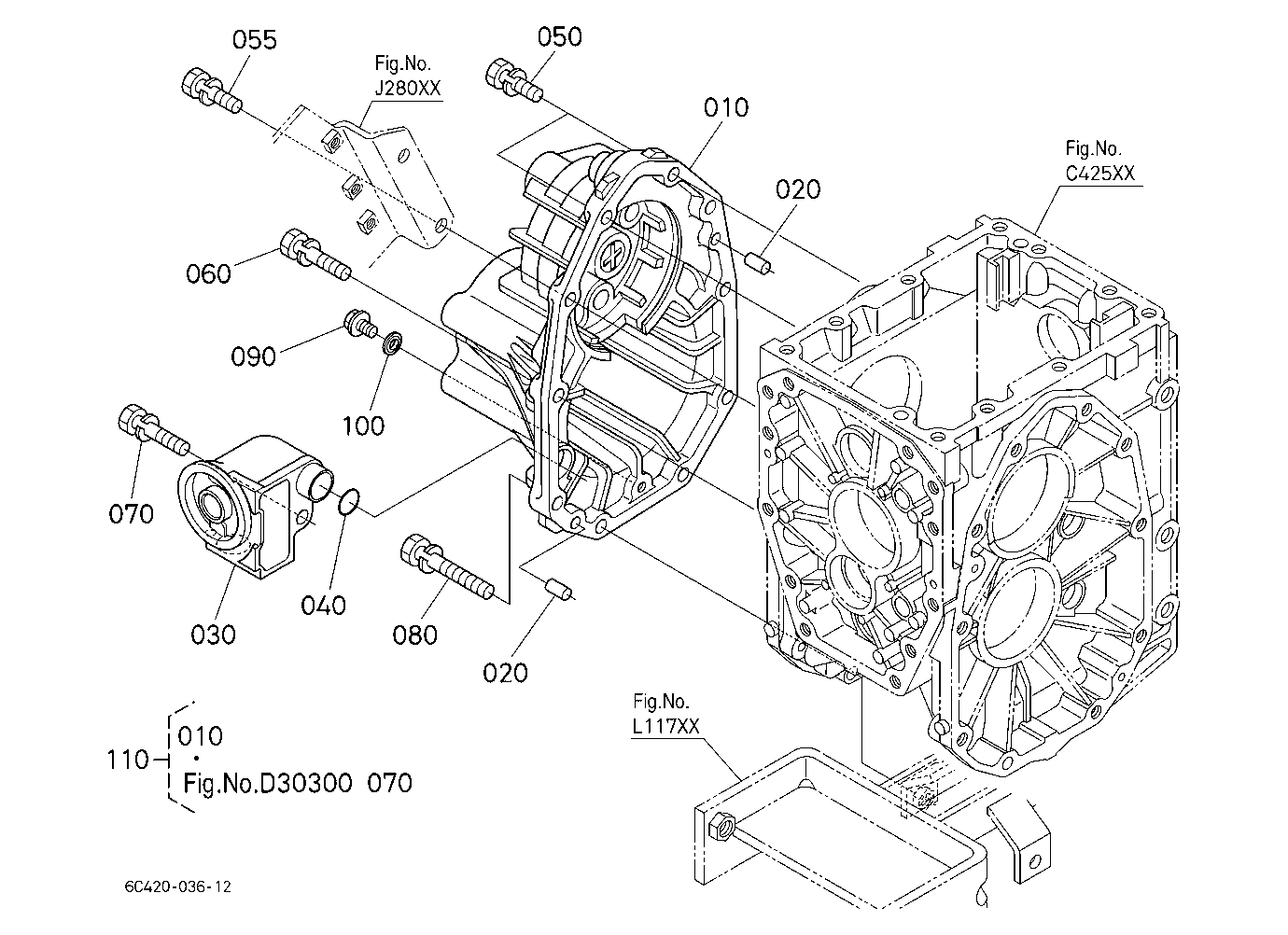 Rear Axle Case Rh