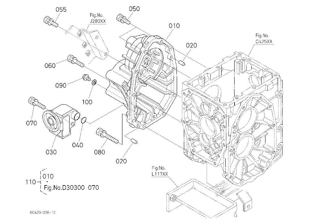 Rear Axle Case Rh