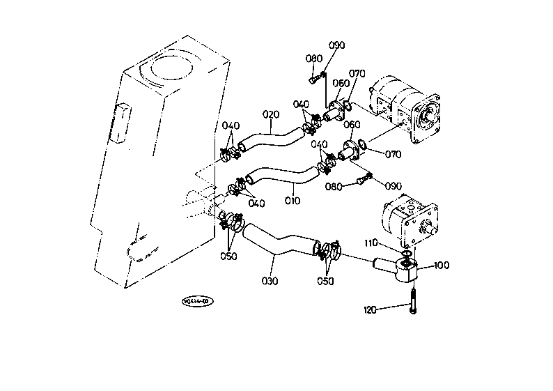 Oil Piping (Suction) [Kh-41(H)]