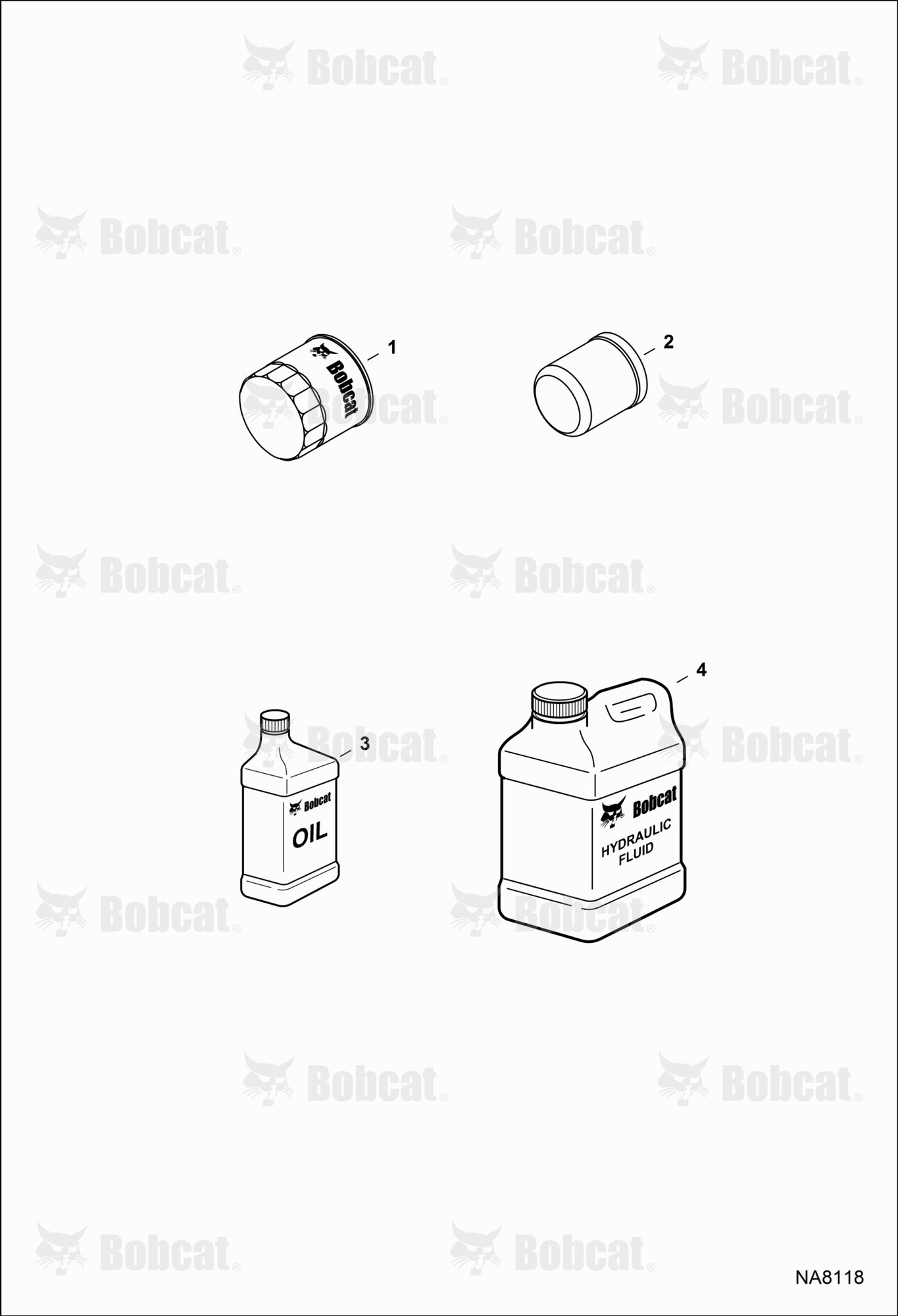 Scheduled Maintenance Items (First 50 Hours)