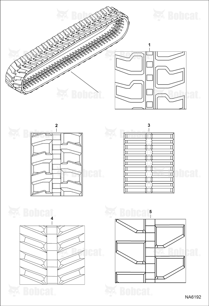 Tracks (Rubber)