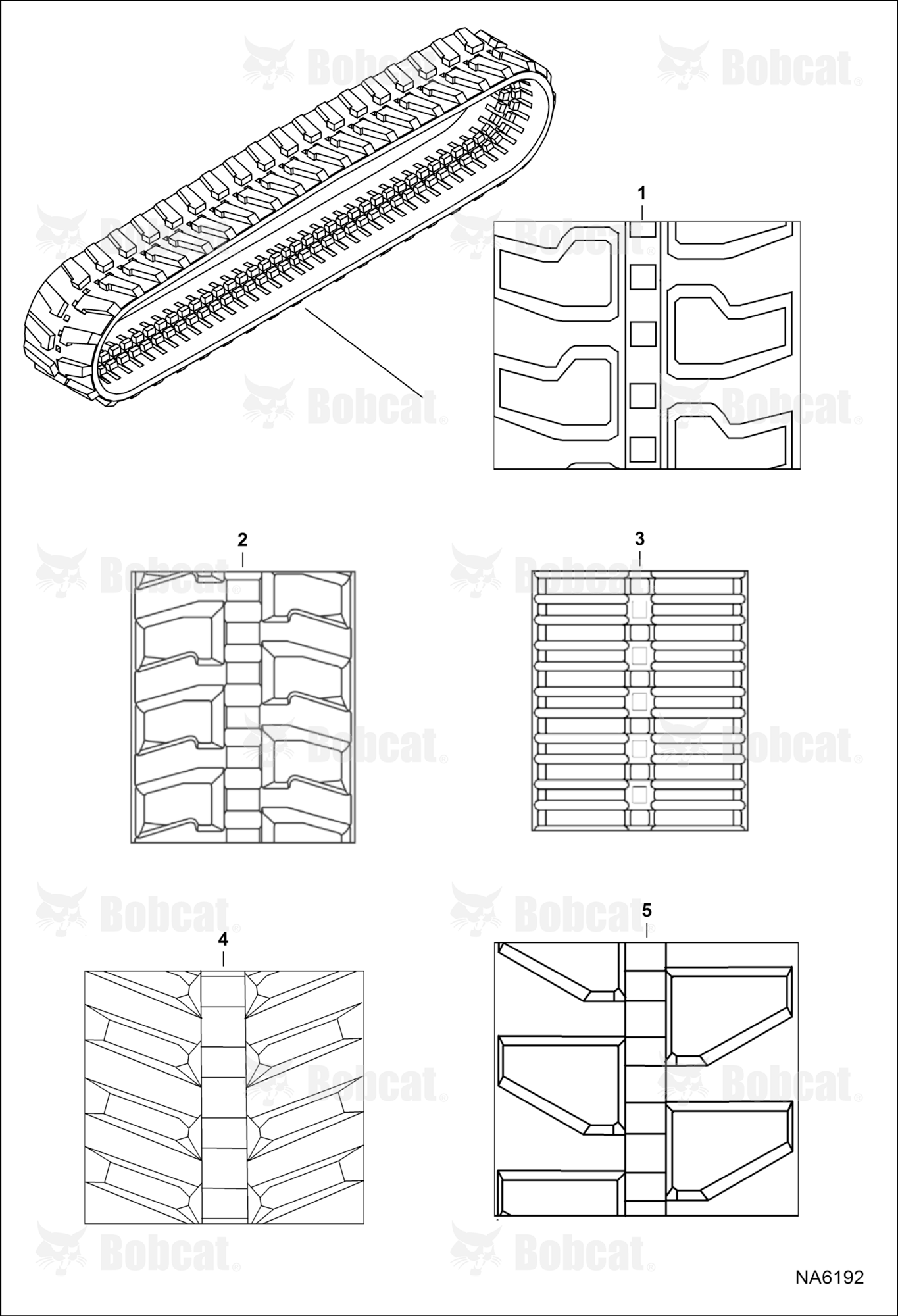 Tracks (Rubber)