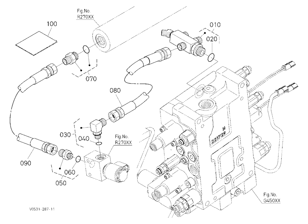 Arm Cylinder Boots Kit (W/G No.S6841) [Option]