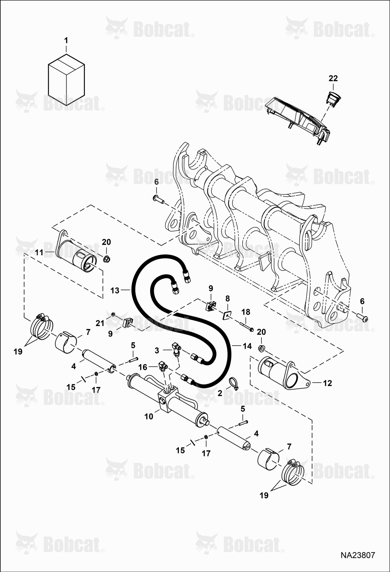 Power Attachment Lock Kit (Manitach)