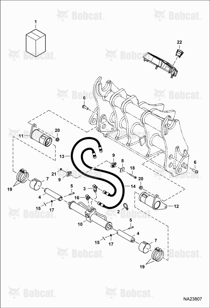 Power Attachment Lock Kit (Manitach)