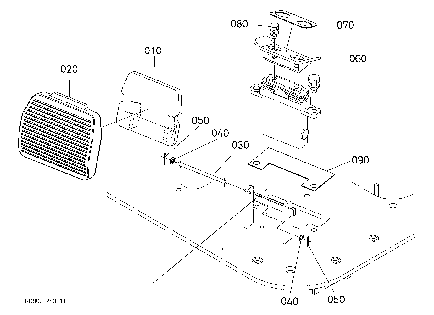 Boom Control Pedal [Super Double Boom Type]