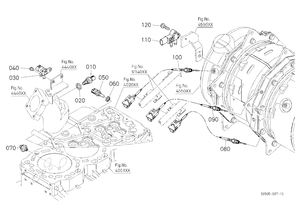 Switch/Sensor (Engine Rh/Muffler)