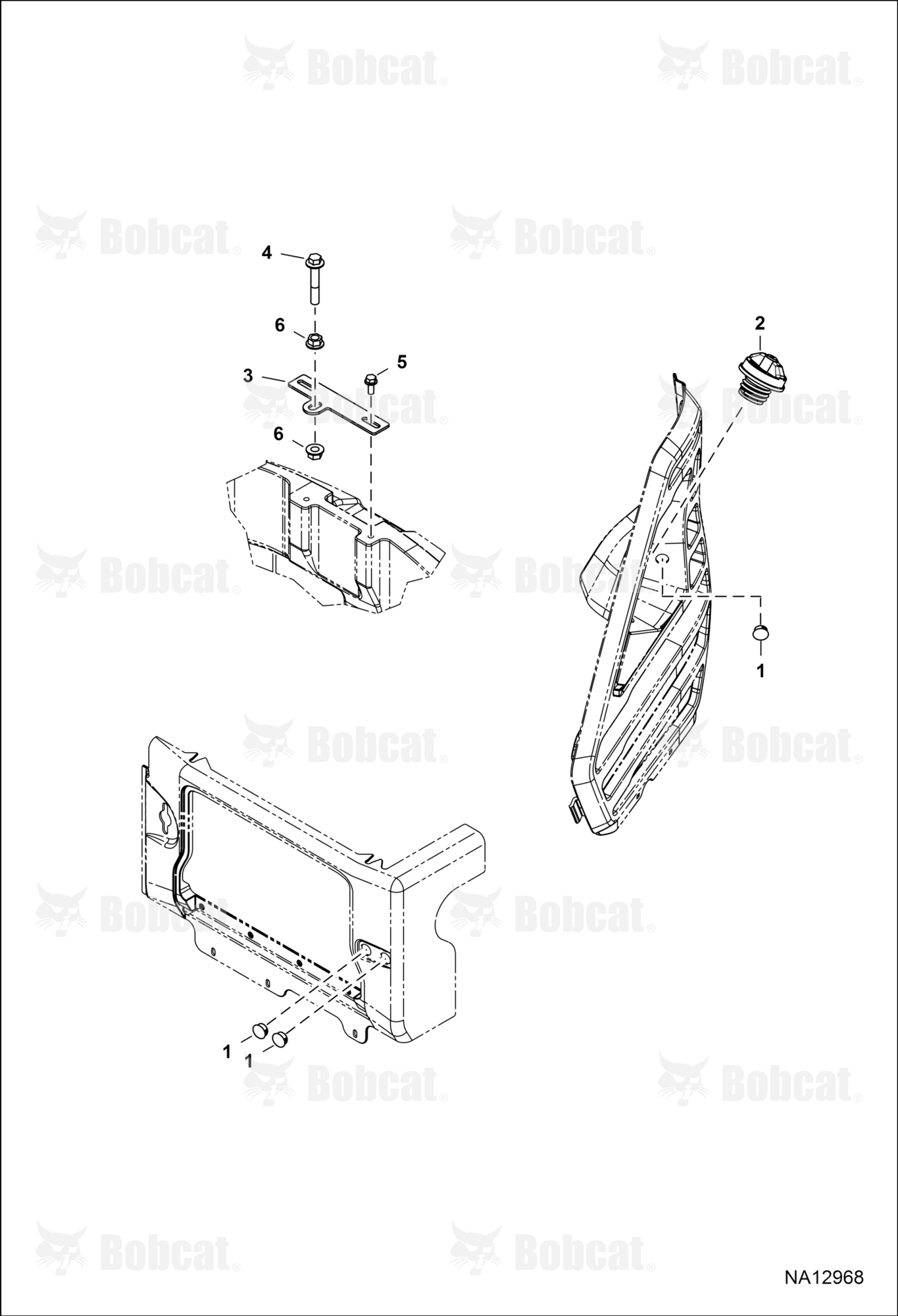 Operator CAB (Fuel Cover & Rear Door)