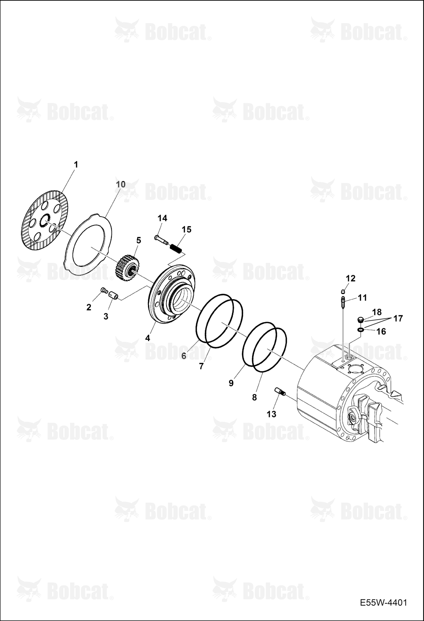 Brakes (Front Axle)  AEFB11102 - AEFB11307