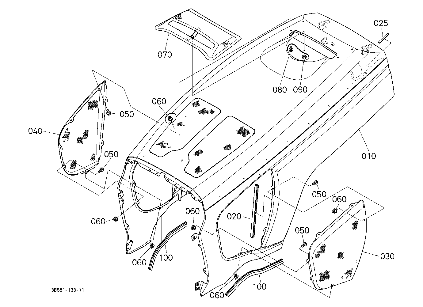 Hood (Bonnet) Upper