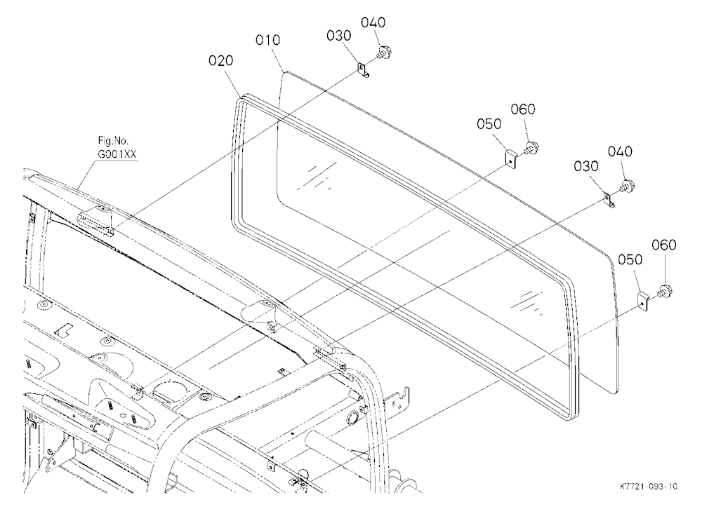 Hatch Back Glass